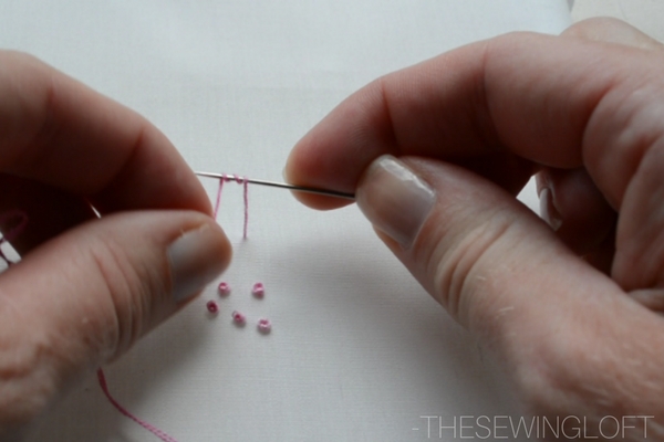 French knots are really much easier to make than you think. Thank goodness for these easy tips. 