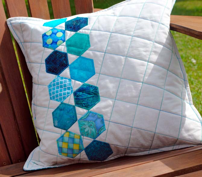 hexagon pattern quilting projects