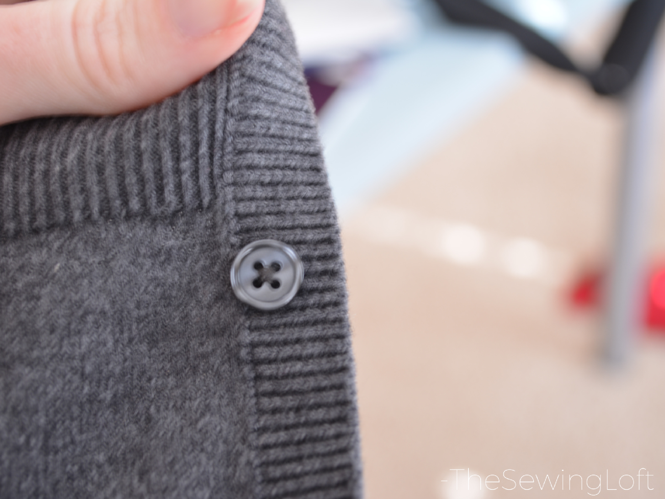 Keep your buttons in place with this easy tip. You can find this and many other sewing tips you should know on The Sewing Loft. 