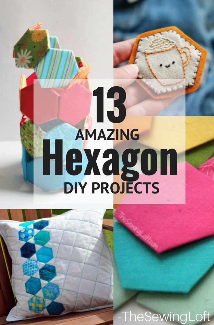 I'm inspired by these 13 amazing DIY hexagon projects. 