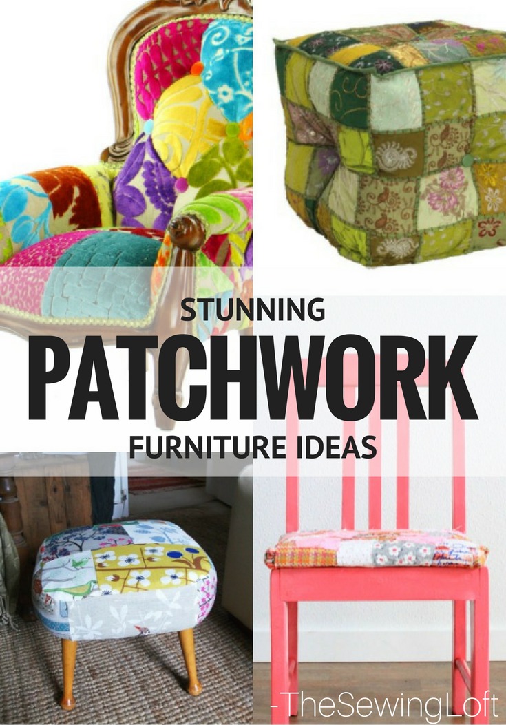 Patchwork furniture can take an everyday item and turn it into the showstopper of your space. Learn how and get inspired with these creative ideas. 