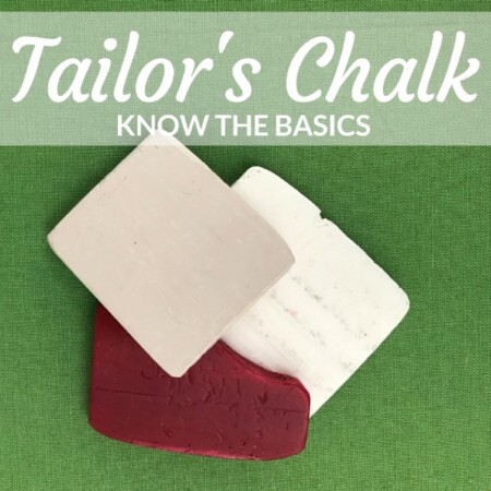 Tailor's chalk is a common tool in sewing. This removable marking tool makes precision sewing a breeze. Learn 5 ways to use in your sewing.