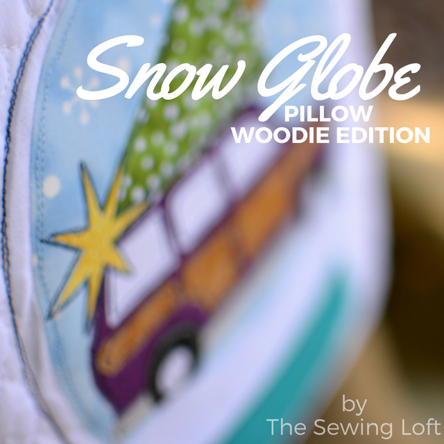 This festive snow globe inspired DIY applique pillow is the perfect addition to my Christmas home decor. The cover makes it easy to pack away for next year.