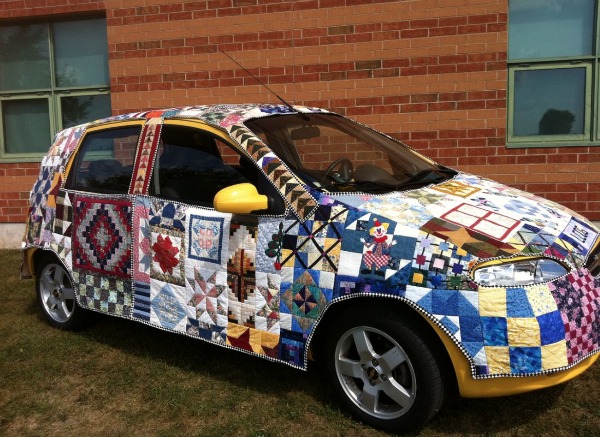 Have you ever thought about making a fabric car cover? See these amazing transformations created from your fabric bin and let your creativity take over.