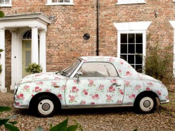 Have you ever thought about making a fabric car cover? See these amazing transformations created from your fabric bin. 