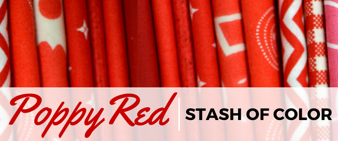 It's official, I joined the Poppy Red Stash SWAP with the Scrappy Girls Club. It's gonna be a great way to refresh my fabric stash with a colorful fabrics. Sign ups are open now. 
