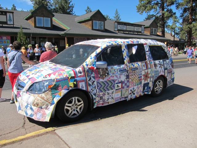 Have you ever thought about making a fabric car cover? See these amazing transformations created from your fabric bin and let your creativity take over.
