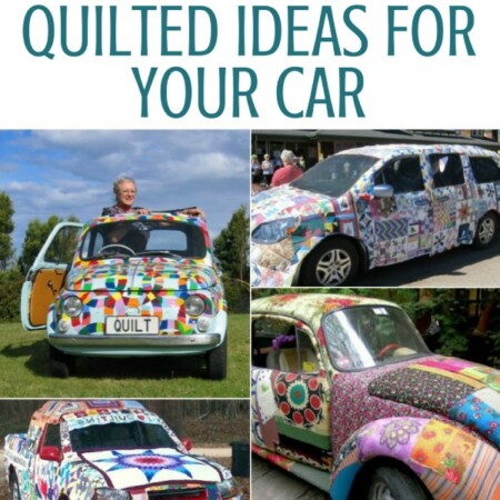 Create a quilted fabric car cover with these amazing ideas. Each one is so much more than quilting. See the transformations created from your fabric bin and let your creativity take over.