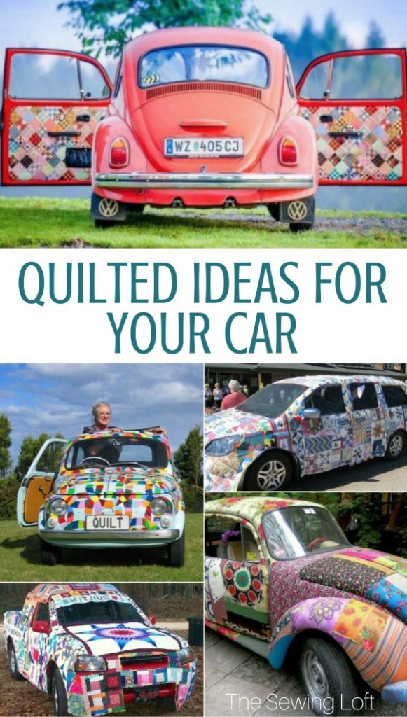 Create a quilted fabric car cover with these amazing ideas. Each one is so much more than quilting. See the transformations created from your fabric bin and let your creativity take over.