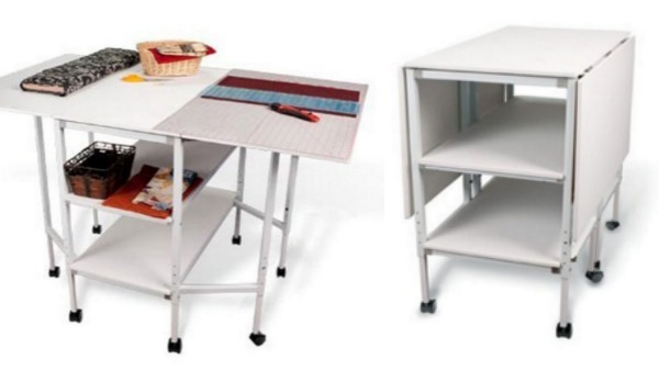 Make the most of your space with anyone of these 15 sewing table designs. 