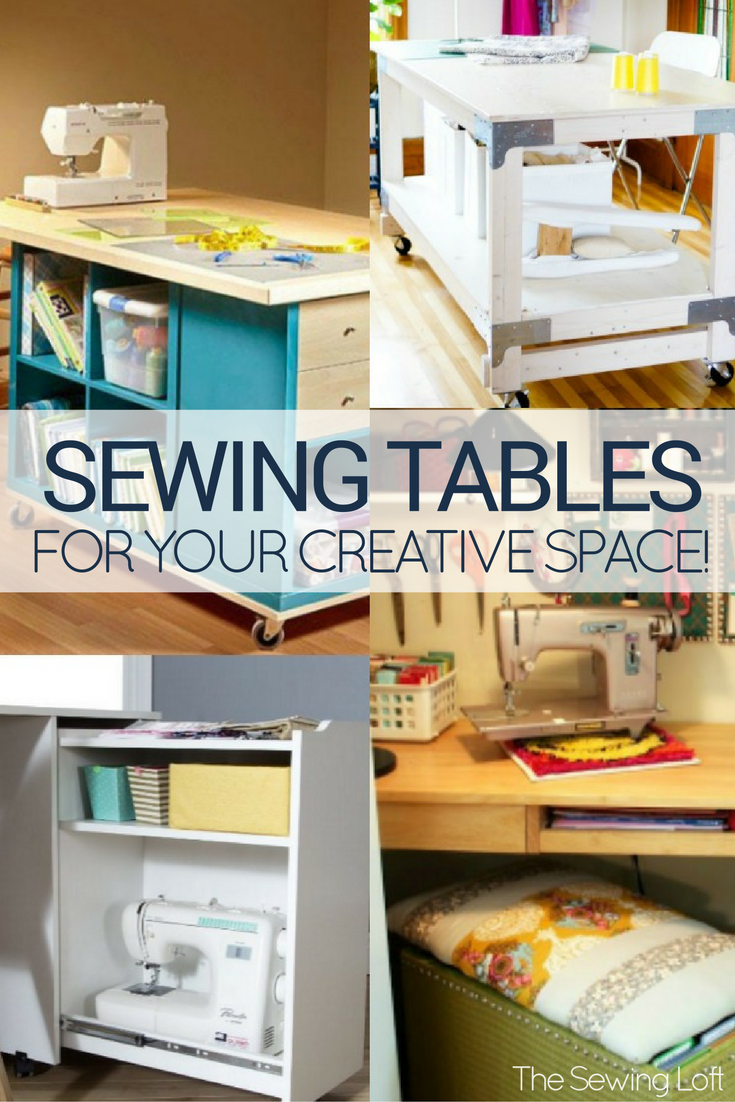 DIY SEWING TABLE with storage, IKEA HACK