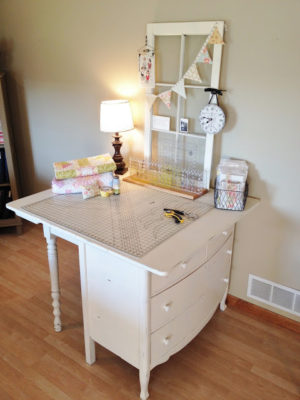 15 Inspiring Sewing Table Designs - The Sewing Loft