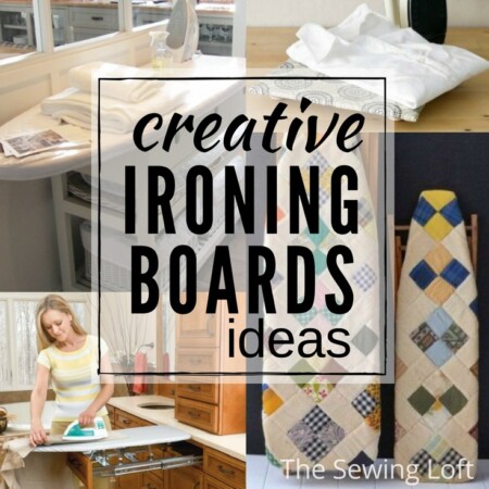 These creative ironing board ideas are the perfect way to utilize every last inch of your work space.