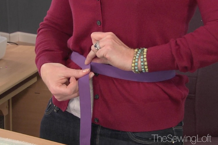 How To Make An Elastic Belt, Sewing Trick tutorial With Elastic