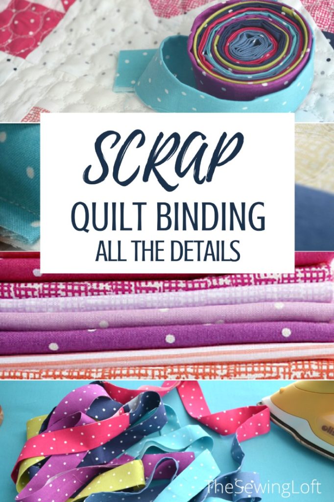 Binding Detail | Starry Night Quilt - The Sewing Loft