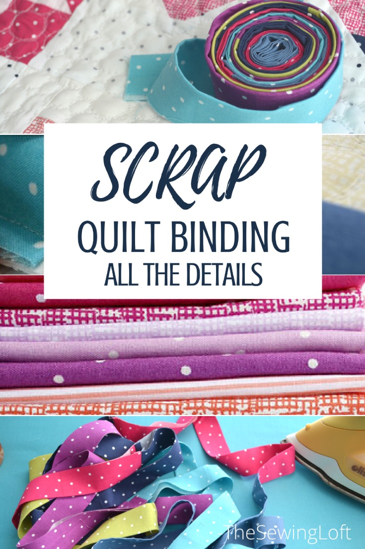 See how easy it is to make your quilt binding details pop from your scraps. Starry Night Quilt Sampler