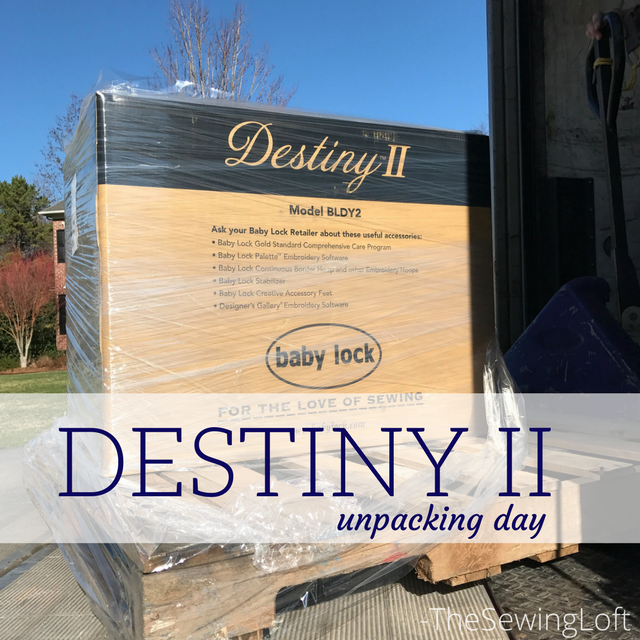 Even though the sewing machine unpacking process can be super exciting, it is best to keep these tips in mind. See just how fast the Destiny II set up is.