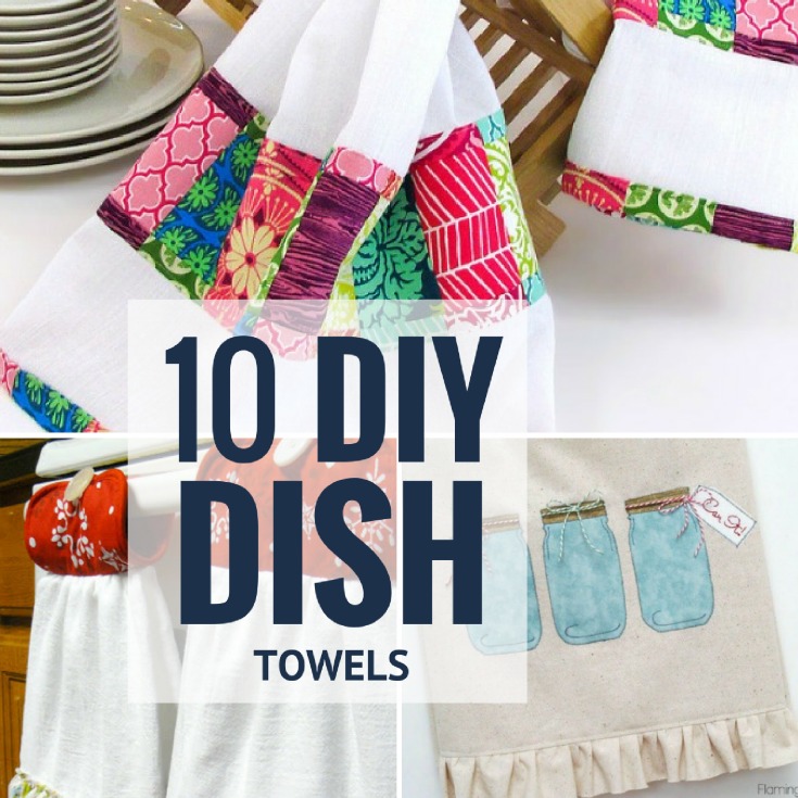 9 Holiday Dish Towels You Can Sew For Christmas