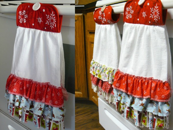 DIY Decorative Kitchen Towels  The Sewing Room Channel 