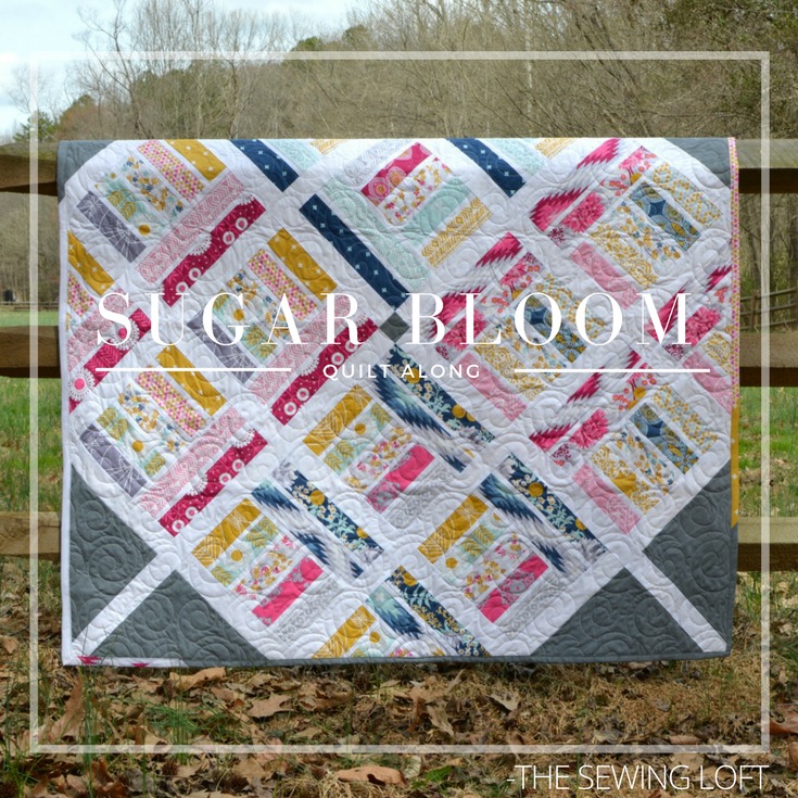Join the Sugar Bloom Quilt pattern quilt along. It is perfect for perfect for picnics in the park, catching fire flies in the summer and mid afternoon naps in the shade.