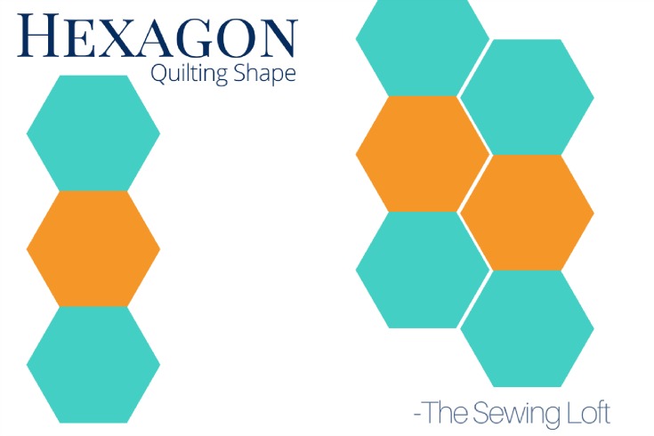Hexagons are a popular quilting shape from yesteryear that is perfectly sized for fussy cutting and english paper piecing. 