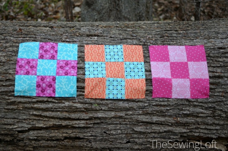 The simple 9 patch is a corner stone block in quilting. It is so easy to make and a great foundation block to make other designs from. 