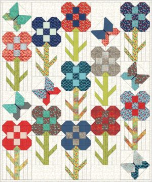 Flower Stem Block Dandy Drive Sew Along - The Sewing Loft