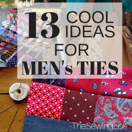 Grab a handful of men's ties because these creative projects are so inspiring, easy to make and super fashionable to use over and over again!