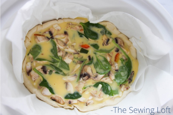 Puff pastry never tasted so good!! Pull out the slow cooker and get ready to reclaim your time back with my latest slow cooker easy quiche recipe. 