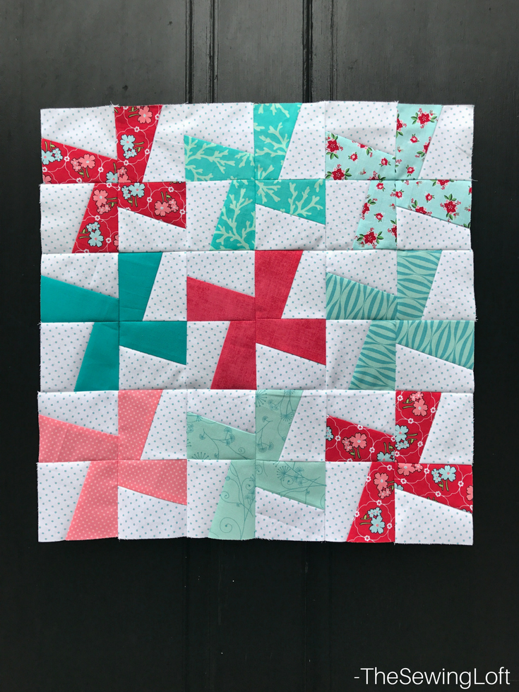 Strip piecing and templates make the Cartwheels Mini Quilt from Fabric Editions a quick and easy project. This skill builder is one that you will want to have in your tool belt- includes video.