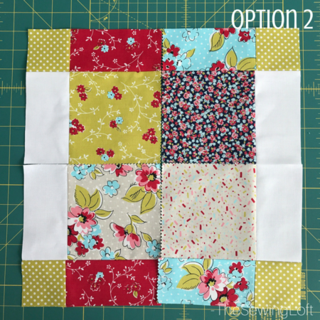 Disappearing 9 Patch Quilt Block - The Sewing Loft