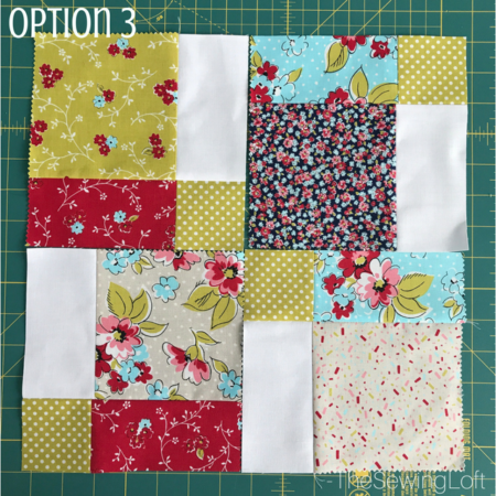 Disappearing 9 Patch Quilt Block - The Sewing Loft