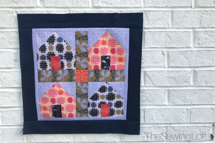 Measuring borders is easy with the Dwellings Quilt from Fabric Editions. See these quick tips and always measure right the first time, includes video.