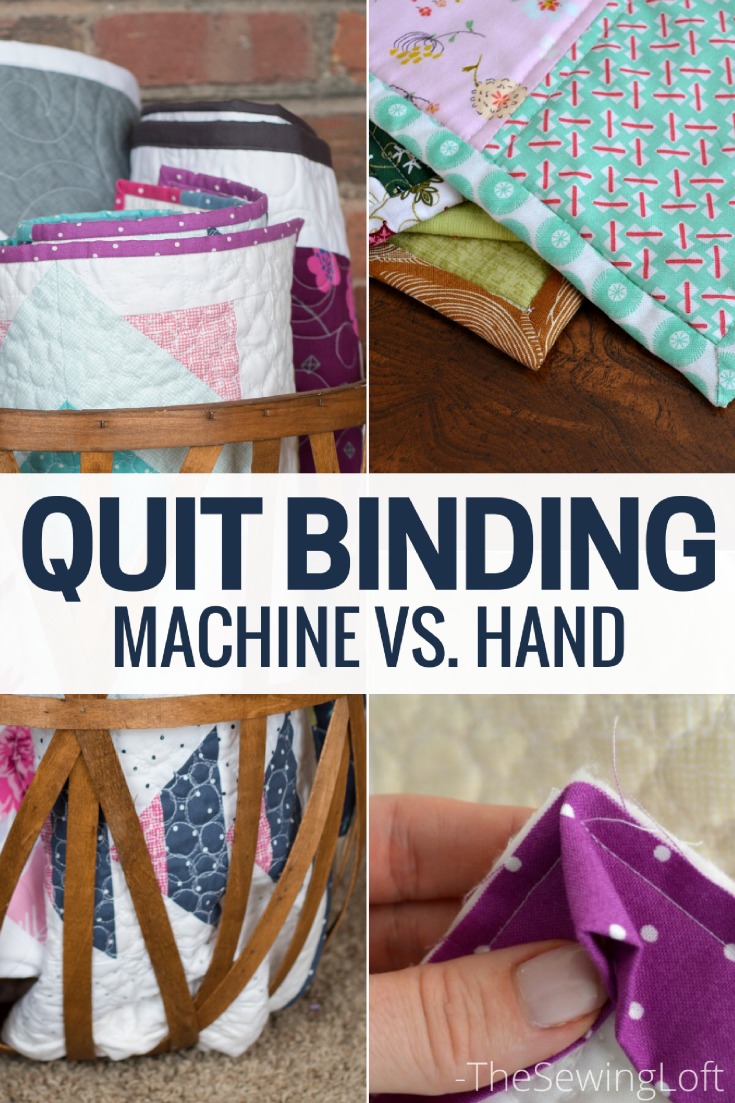 Which do you prefer: machine quilt binding or hand stitched binding? This is a question we asked our audience and the reasons are amazing.