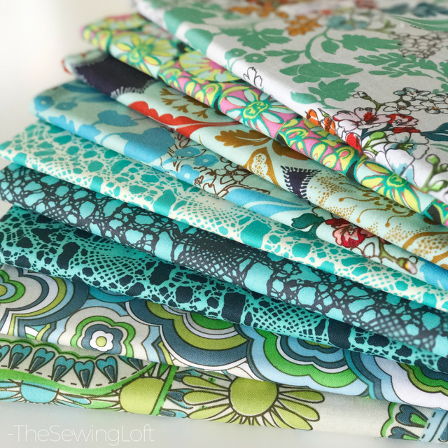 Switch up your stash with this month's Blue Skies fabric SWAP with the Scrappy Girls Club. 