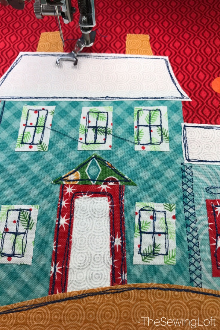 Join me and a few friends for the I love home quilt along. Each block offers a fun applique design for you to stitch out. 