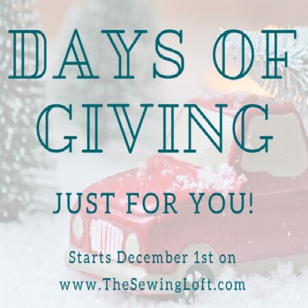 Days of Giving - 12 Days of Giveaways
