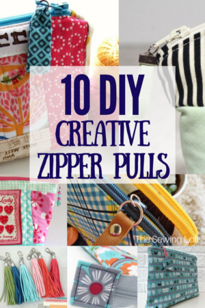 10 Creative Zipper Pull Tabs | DIY Friendly - The Sewing Loft