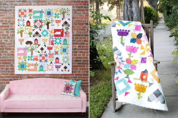Looking to grow your skills while making something fun? I say, let's do it together! So grab your scraps because I'm going to sew a block a month all year long to create this Heartland Heritage quilt!