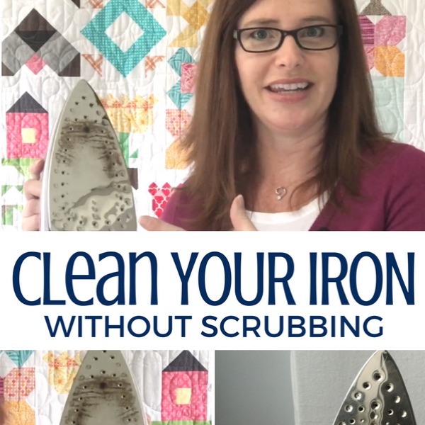 Learn how to clean your dirty iron with this video. No scrubbing required!