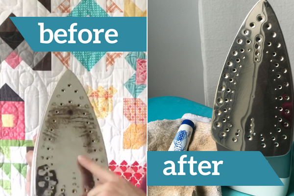 Learn how to clean your dirty iron with this video. No scrubbing required!