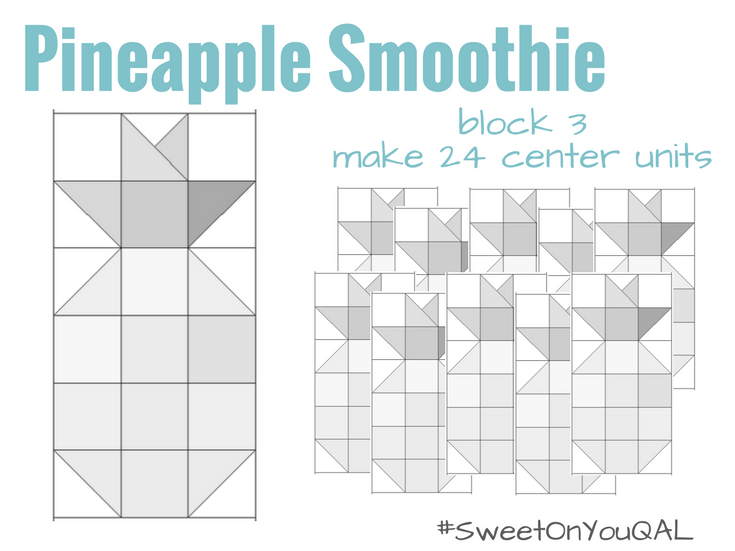 Pineapple Block | #SweetonyouQAL