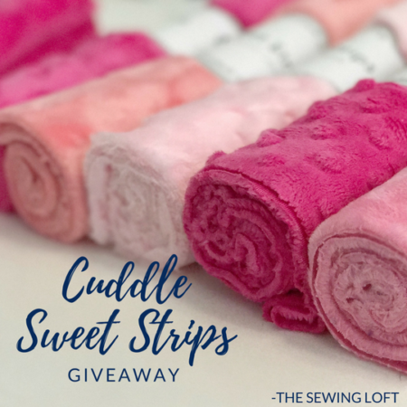 Sweet Strips Giveaway | Cuddle Fabric #SweetOnYouQAL