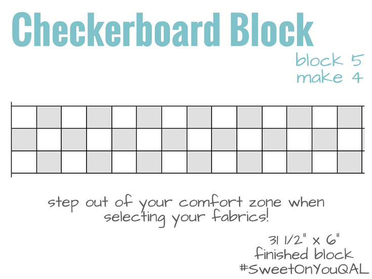 Checkerboard block | Sweet On You