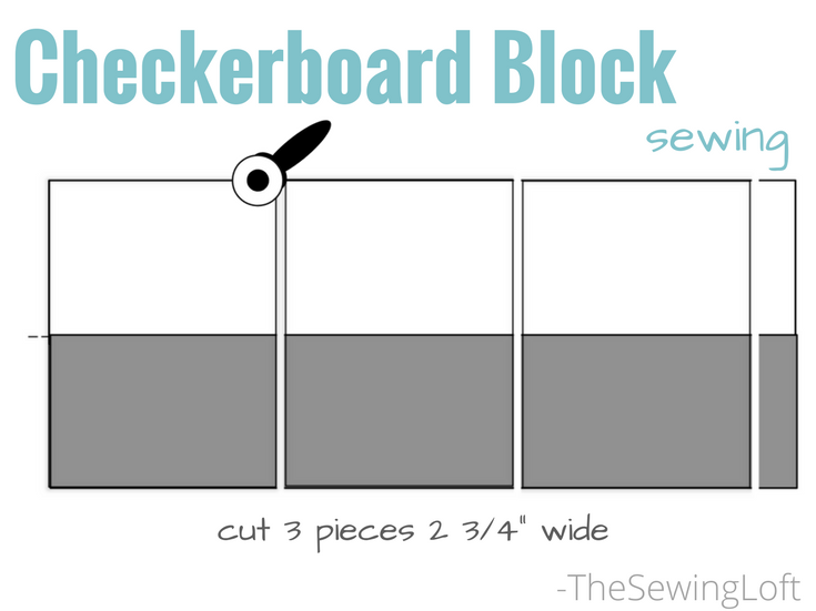 Checkerboard block sewing | Sweet On You