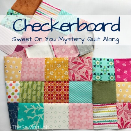 Checkerboard block sewing | Sweet On You