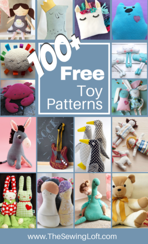 100+ Stuffed Toy DIY Patterns - The Sewing Loft