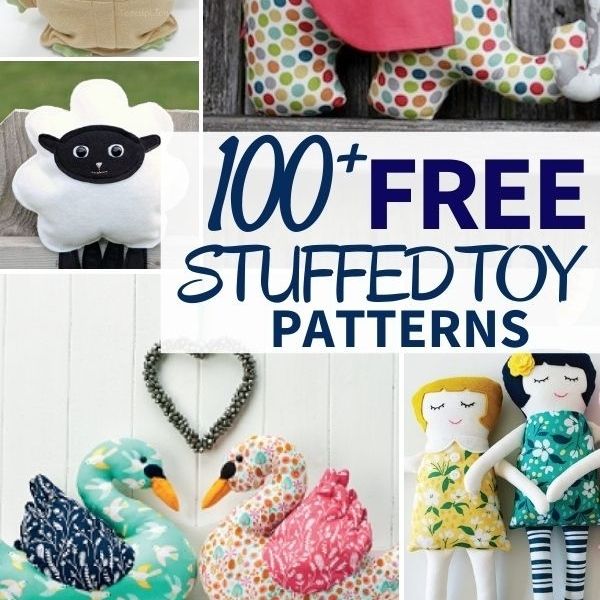 100+ Stuffed Toy DIY Patterns - The Sewing Loft