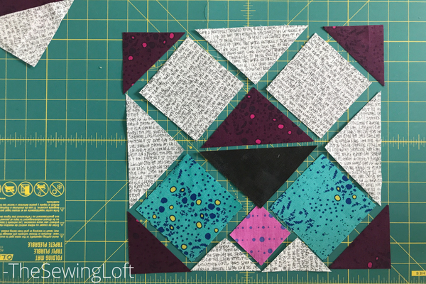 Puppy Love Quilt Block Cutting