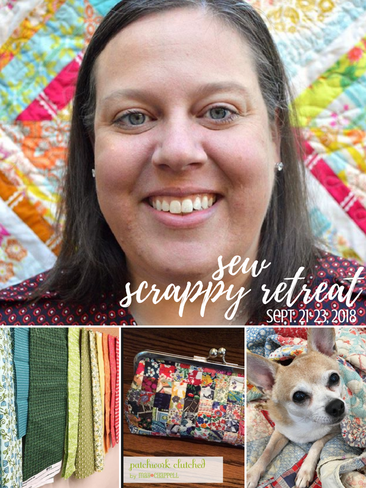 Grab your scraps and come join us for a weekend getaway filled with creativity, new friends, and plenty of new projects to keep your machine stitching for days! Sew Scrappy Retreat Tickets are now on Sale! 